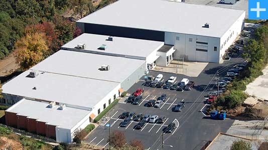 Aerial view of the Main Stage Complex.