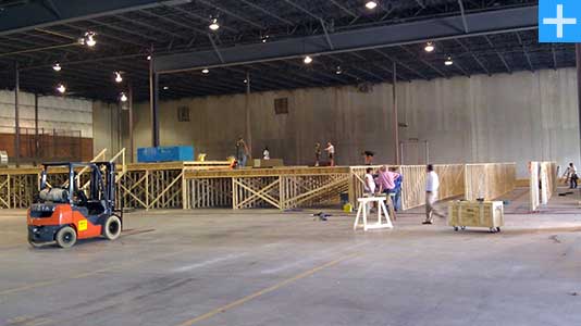 View of the Main Stage.